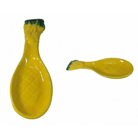Cuchara Ceramica Amarillo