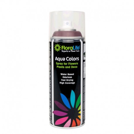 Spray Aqua Color 400ml Marron Oscuro