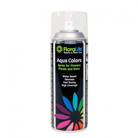 Spray Aqua Color 400ml Plata Metalico