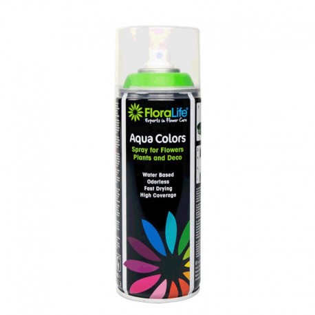 Spray Aqua Color 400ml Verde Brillo