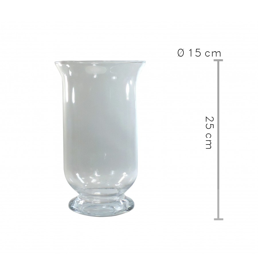 Florero Cristal ↕25x Ø15 cm