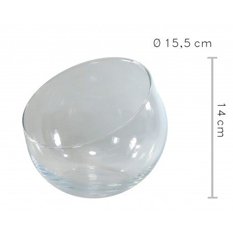 Centro Cristal ↕14 x Ø15,5 cm