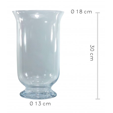 Florero Cristal ↕30 x Ø18 cm
