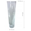Vaso Alto Cristal ↕60 x Ø18 cm