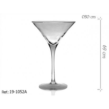 Copa de Decoracion Cristal Martini