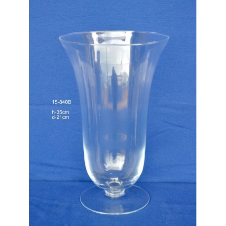Jarrón Cristal H.35 D.21 cm