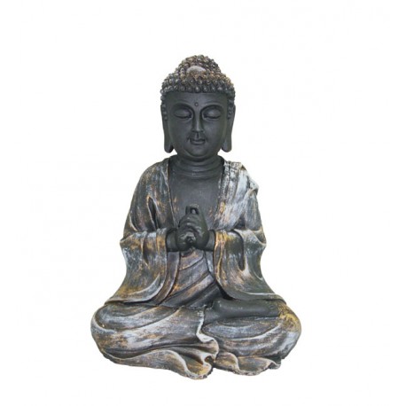 Buda Sentado ↨23x17x12 Gris
